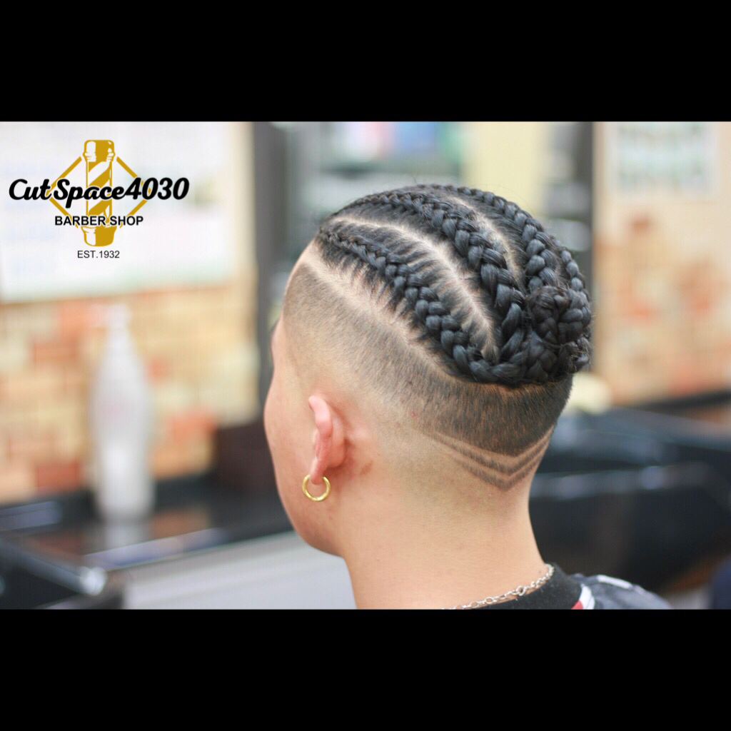 コーンロウ フェード メンズの髪の悩みを解決 瑞穂町の Barbershop バーバーショップ 理容室 カットスペースシオザワ